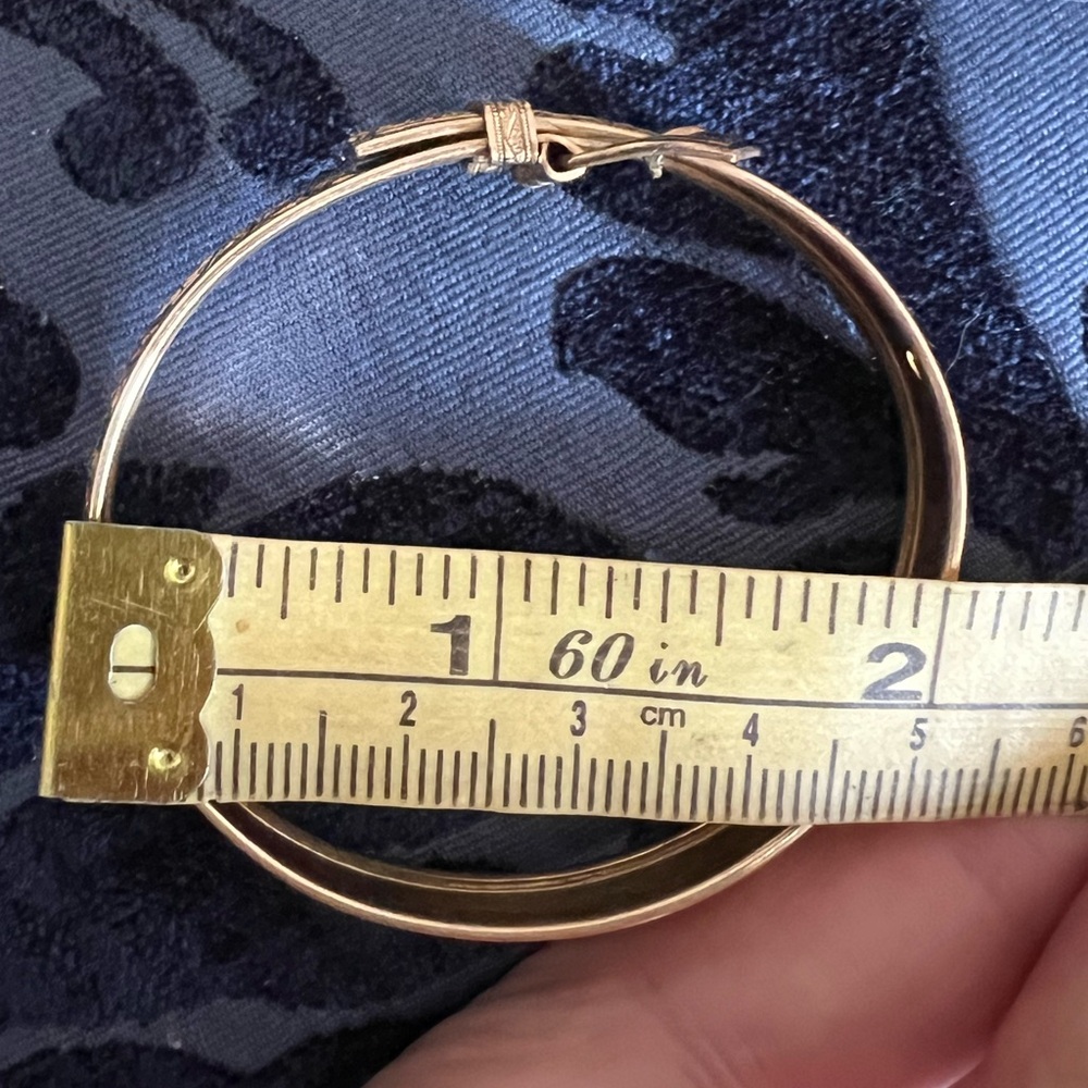Rare B&B Vintage Victorian Gold Filled Belt Buckle Bracelet - Picture 6 of 7